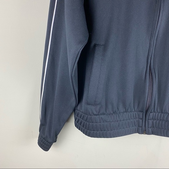 Reebok: Sporty Full Zip Up Athletic Gym Training Workout Track Jacket Medium - Picture 2 of 7